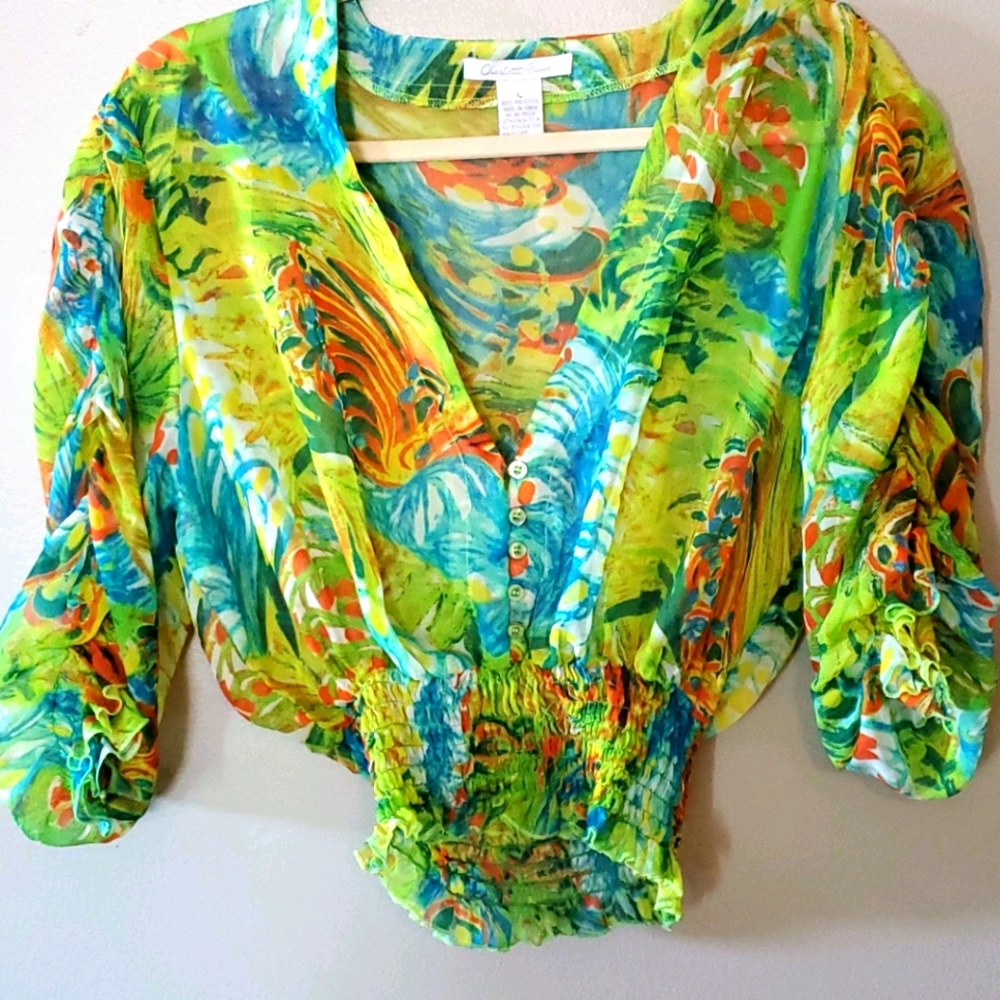 Clearnace-Charlotte Russe blouse size L